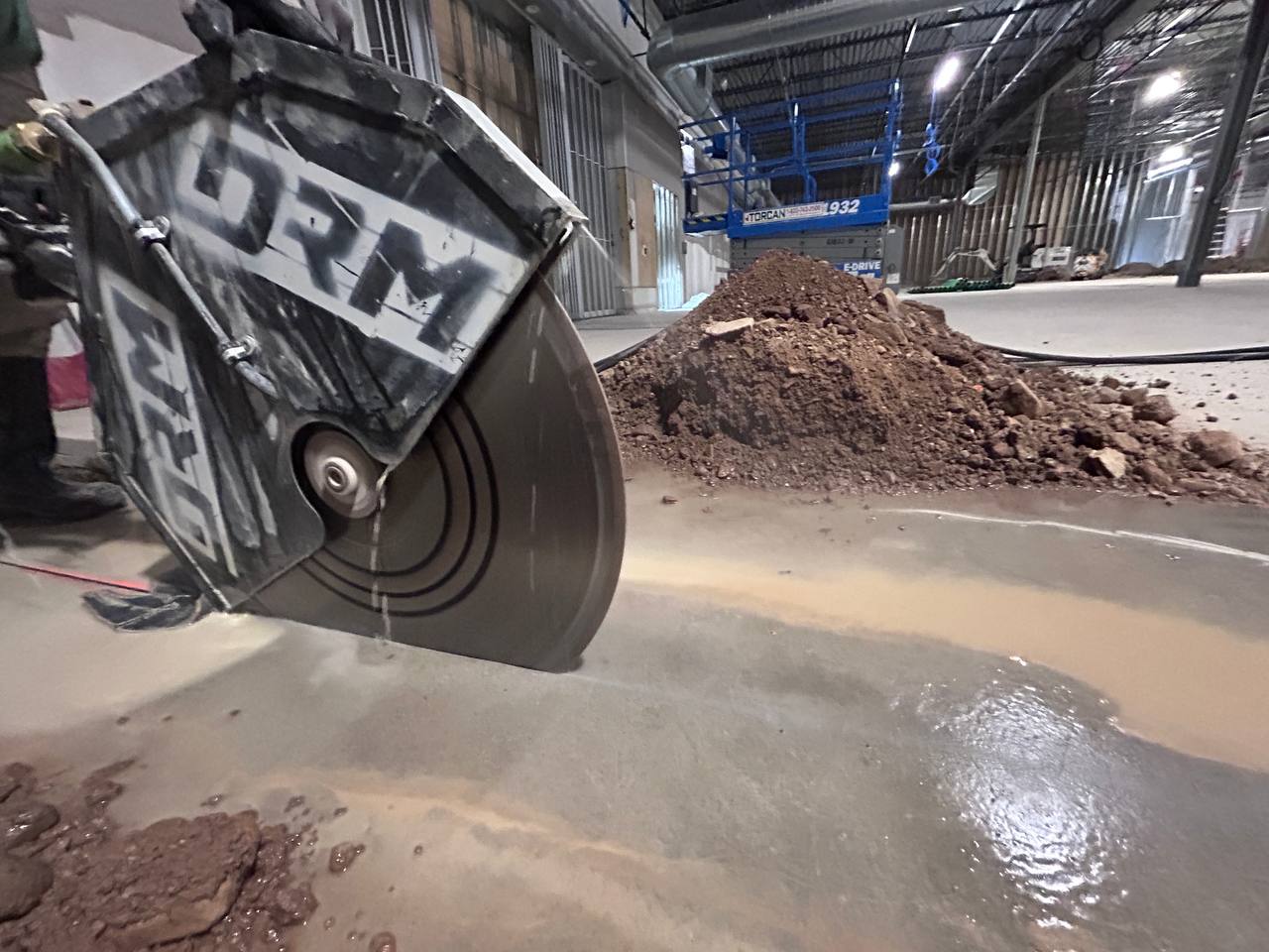 Concrete Cutting for Floor Drains